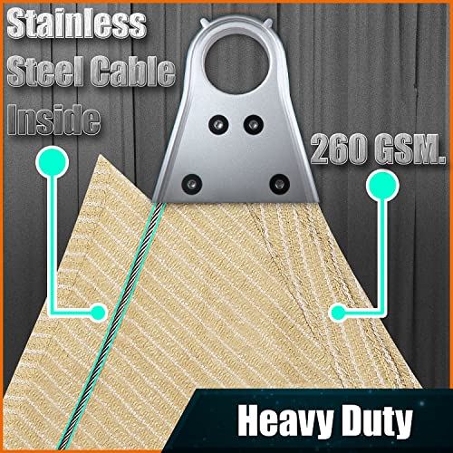 12�� x 16�� Rectangle Sun Shade �C Beige