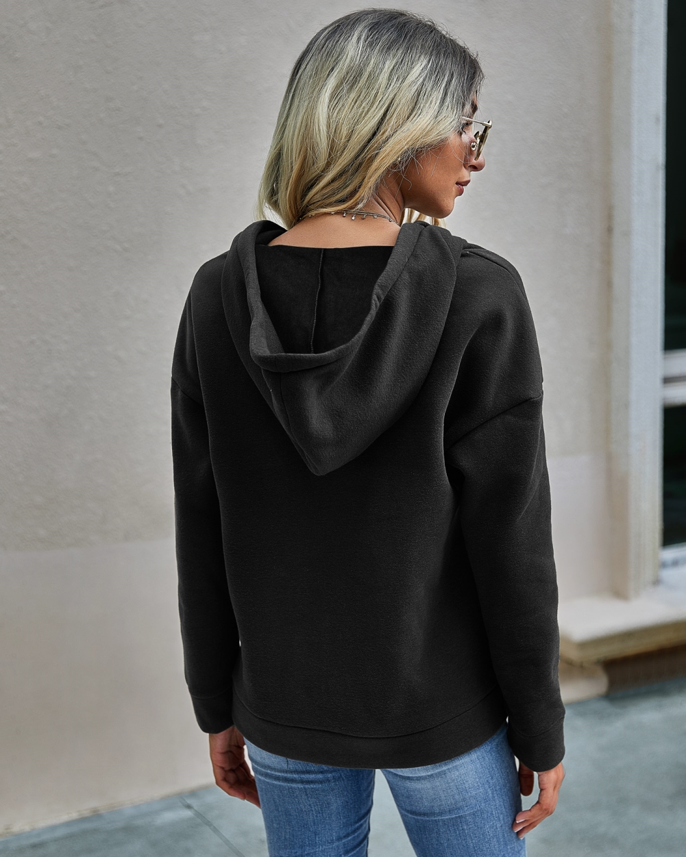 Autumn Pocket Hoody Sweat Shirt