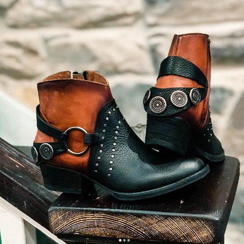 Black Winter Daily Boots