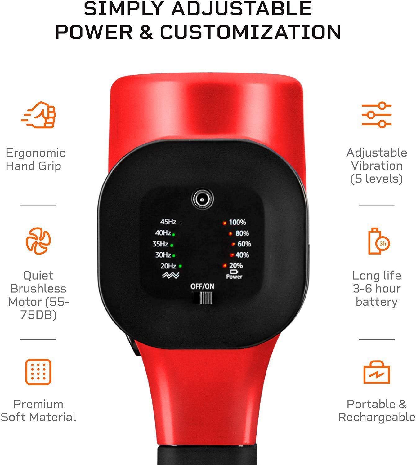 Sonic Handheld Percussion Massage Gun