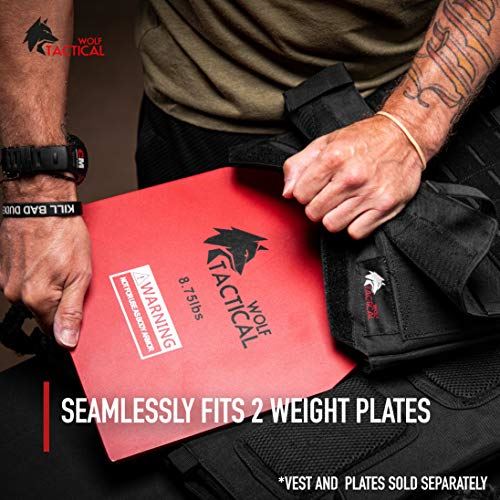 WOLF TACTICAL Adjustable Weighted Vest – WODs,- (Multicam)