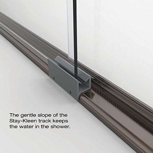 Fits 40-44 inch opening, Obsure Glass, Oil Rubbed Bronze Finish