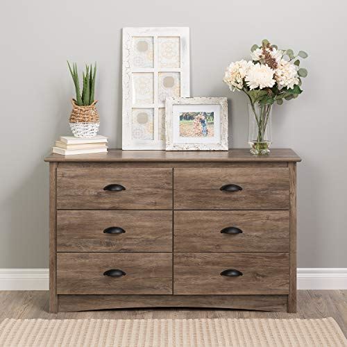 Prepac Salt Spring Condo Dresser with 6-Drawer