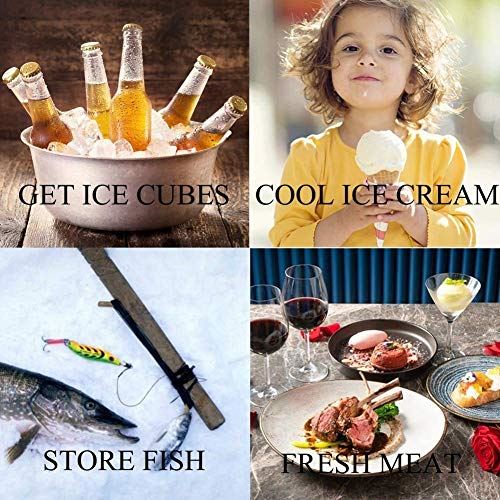 5 Cu.ft Low Noise Top Open Freezer with Removable Hanging Basket