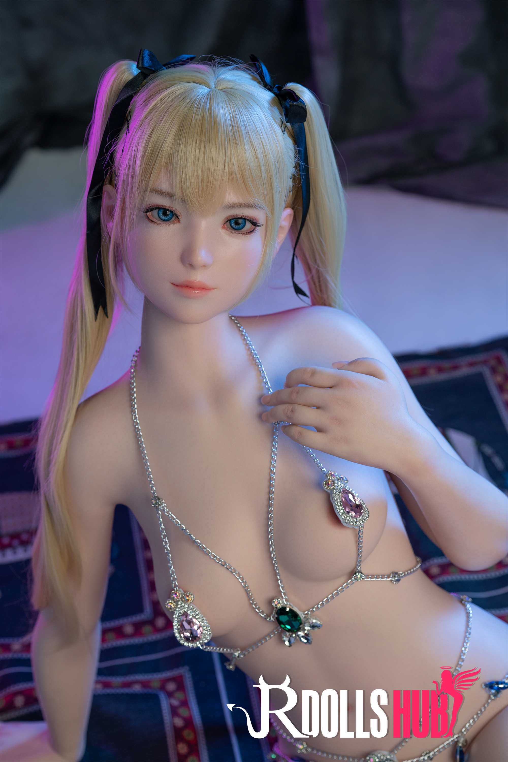 147cm/4ft9 A-cup luscious Skinny Silicone Sex Doll Marie