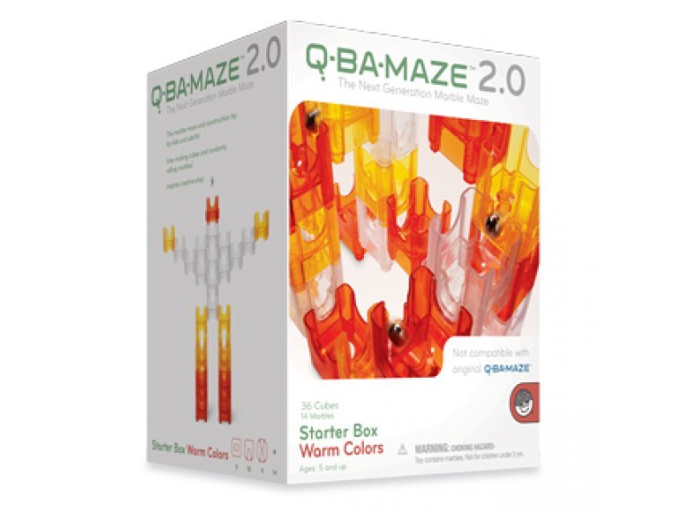 Q-BA-MAZE 2.0 Marble Maze Starter Set