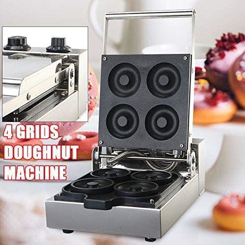 Mini Donut Electric Maker Machine Nonstick Commercial Doughnut Baker Maker