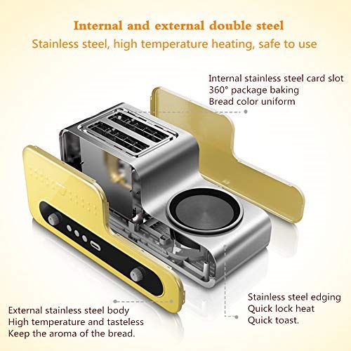 Family Breakfast Station 2-in-1Toaster Oven Griddle Non-Stick Electric Multifunctional