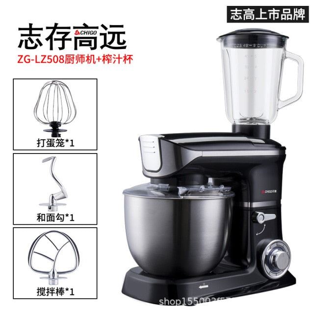 Electric Whisk Desktop Stand Mixer Household Multi-Functional Dough Cream Whipper Small Dough Mixer