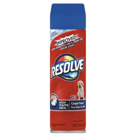 Resolve Pet High Traffic Foam Carpet and Upholstery Cleaner 22 oz Aerosol 12 /carton (RAC83262CT)