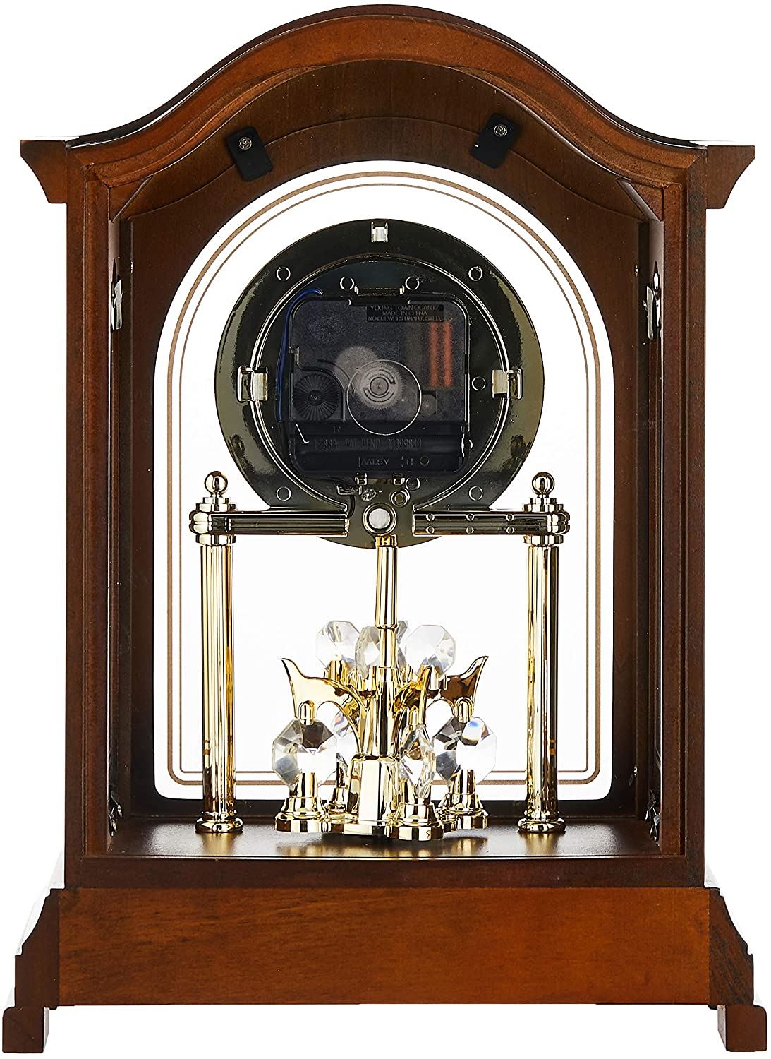 B1845 Durant Chiming Clock, Walnut