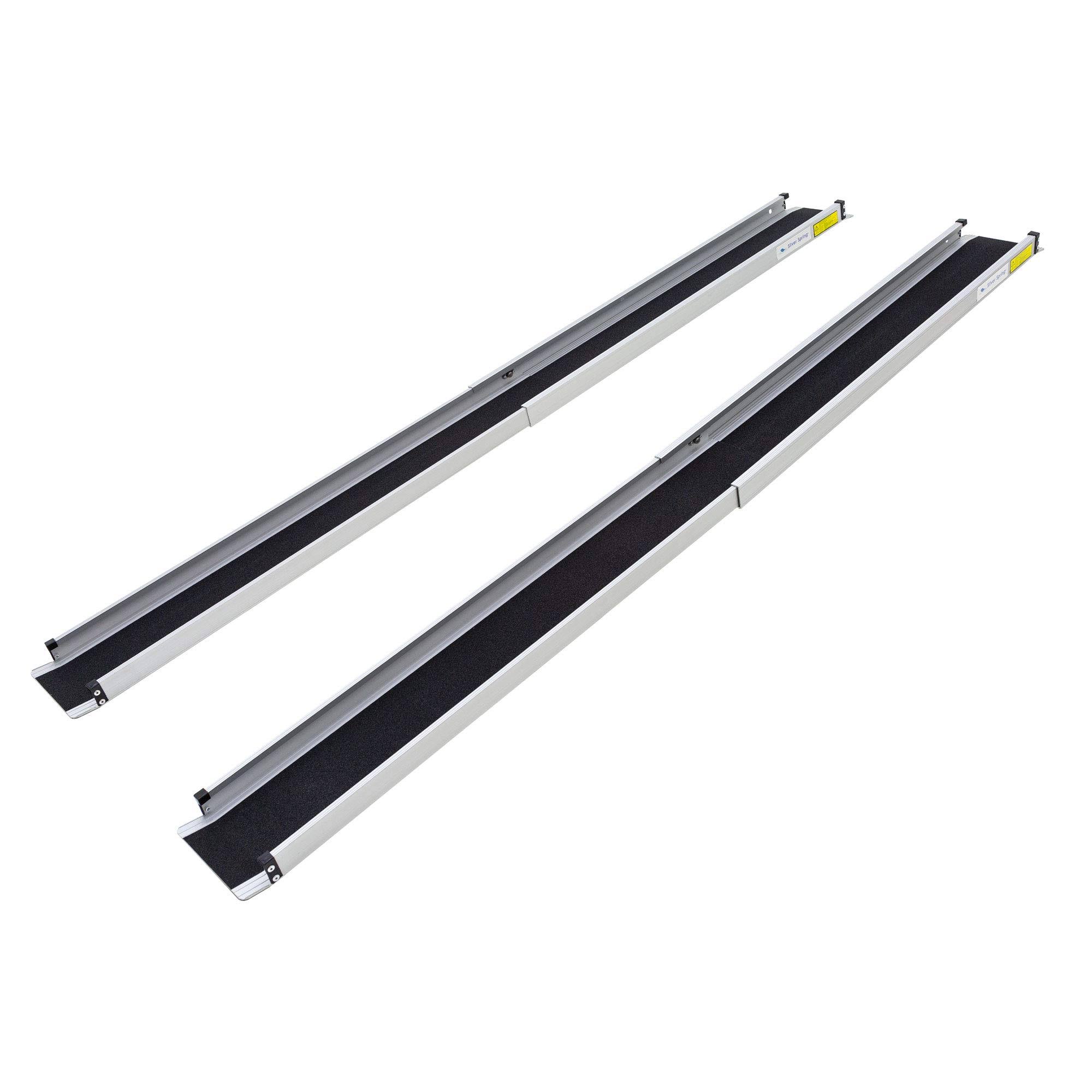 Silver Spring 7& Adjustable Wheelchair Telescoping Track Ramps