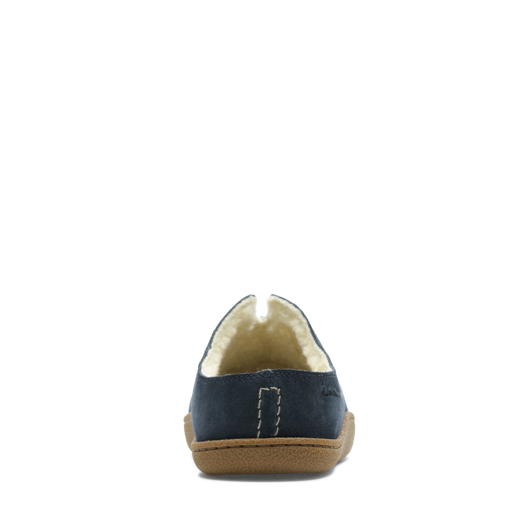 Men  Home Mule Navy Suede