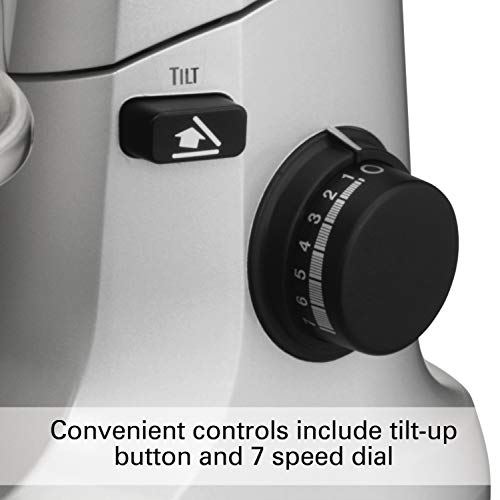 Hamilton Beach Electric Stand Mixer, 4 Quarts, Dough Hook