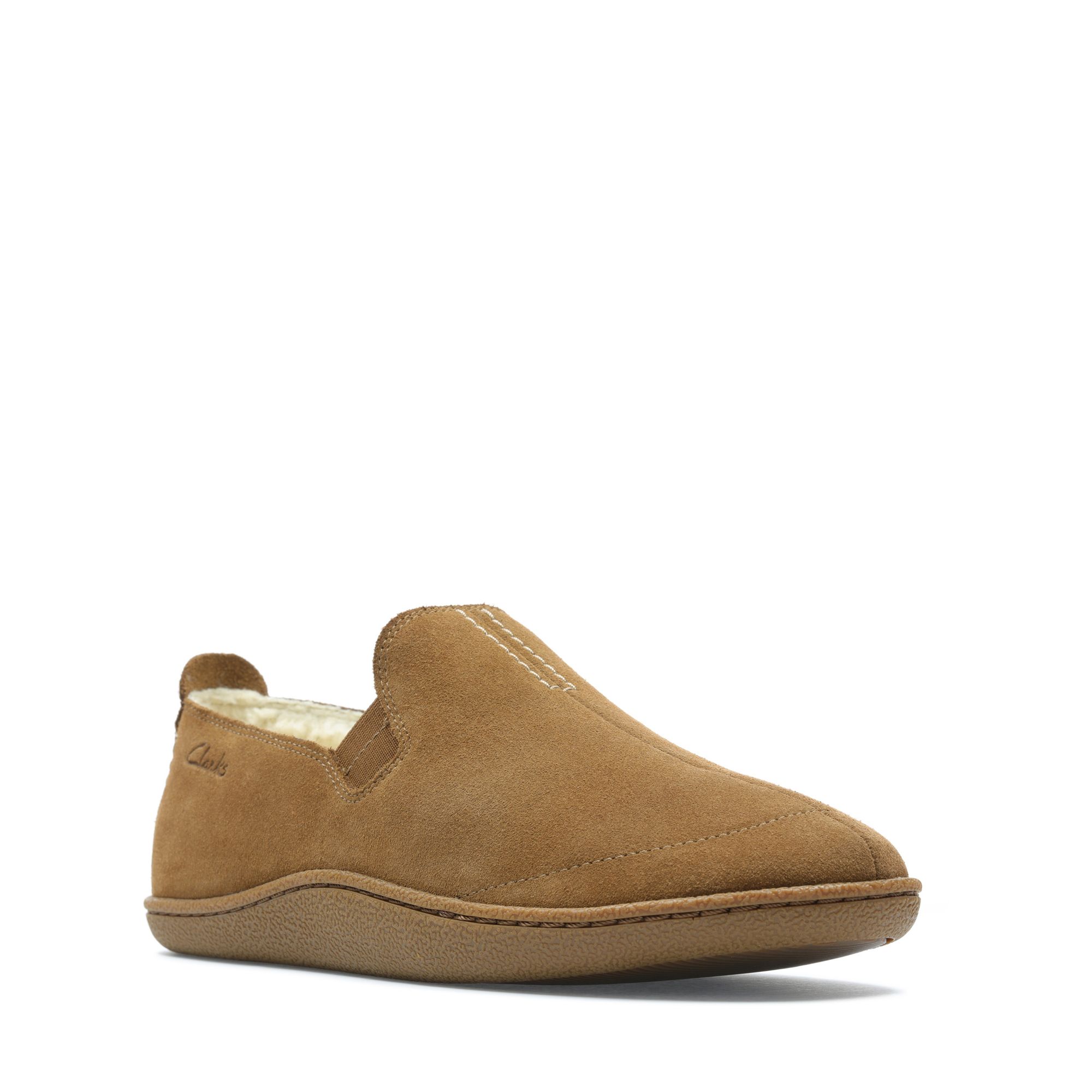 Men  Home Mocc Tan Suede