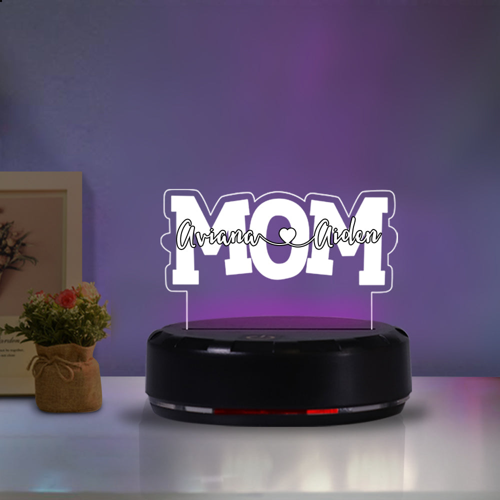 Custom Name MOM Acrylic Night Lights