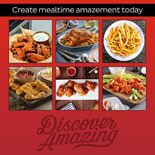 4-in-1 Basket Air Fryer with 4 Customizable One-Touch Cooking Programs