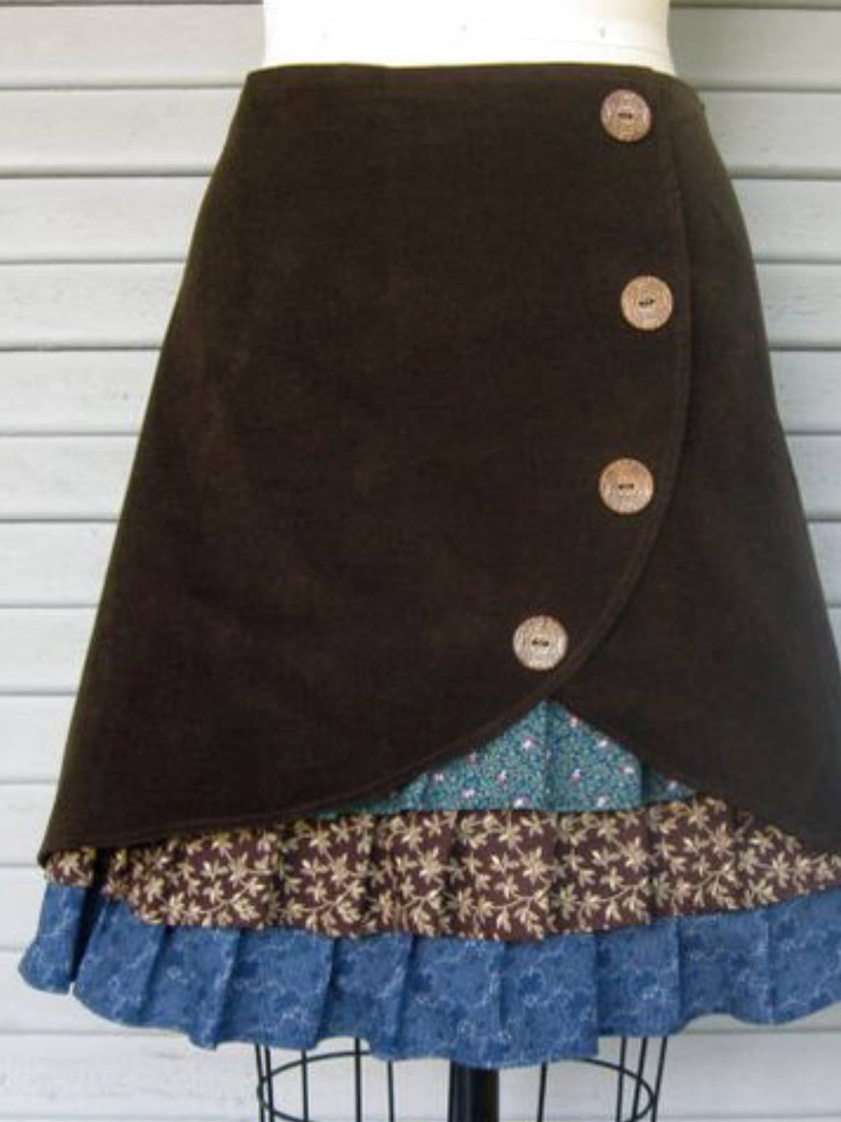 Casual Plain Skirts