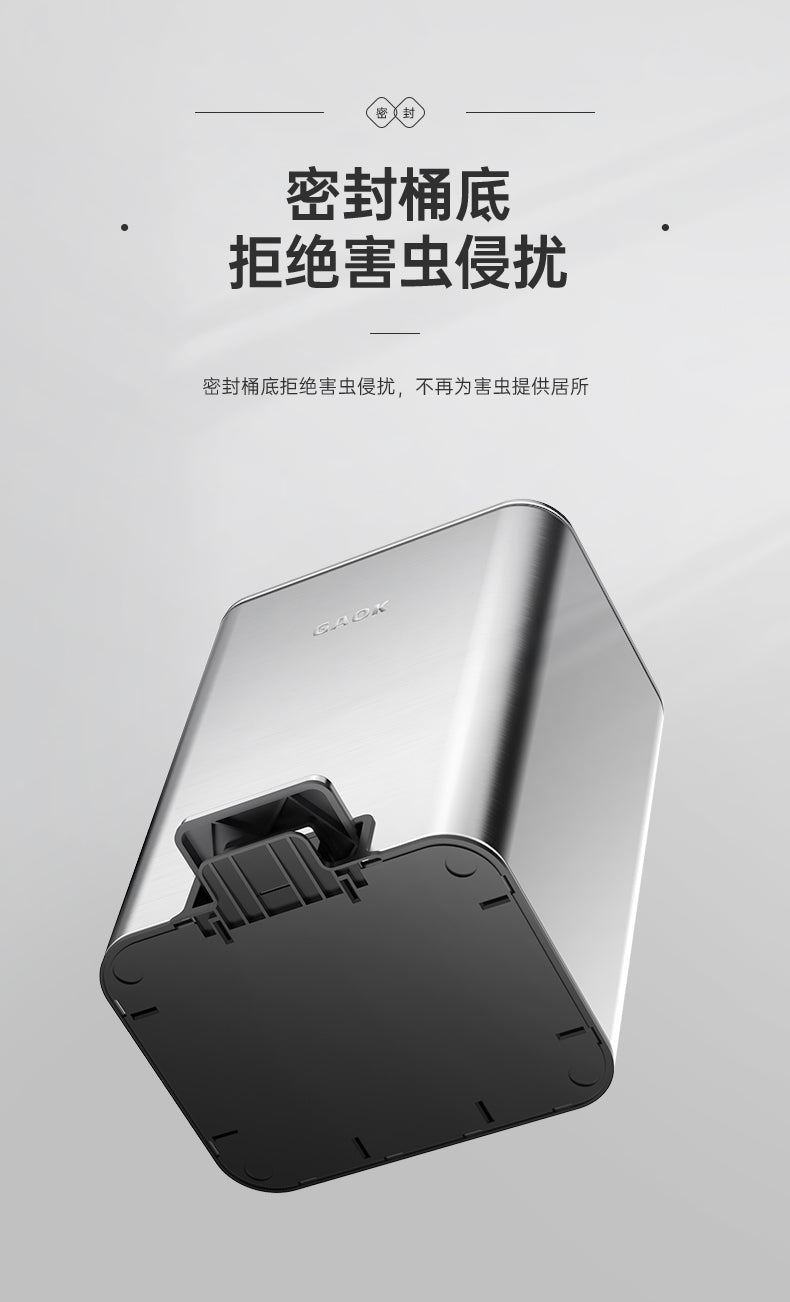 Kitchen Large Capacity Stainless Steel Step Trash Can Household Pedal Living Room