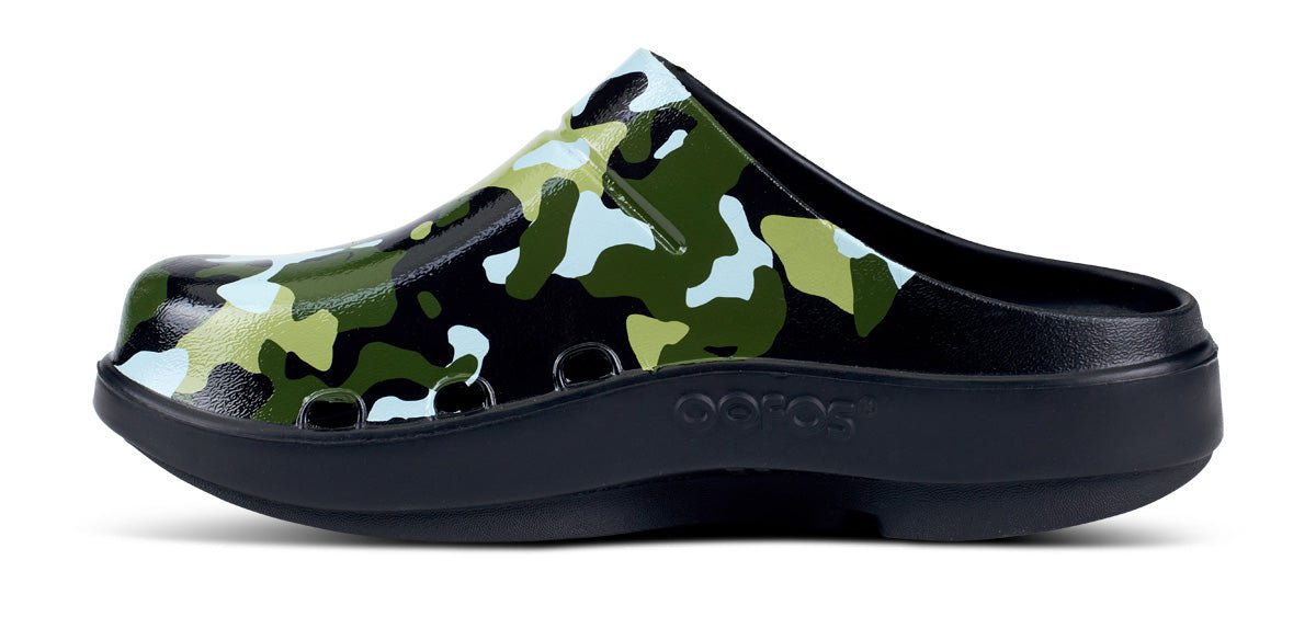 Women's OOcloog Limited Edition Clog - Jungle Camo (SALE)