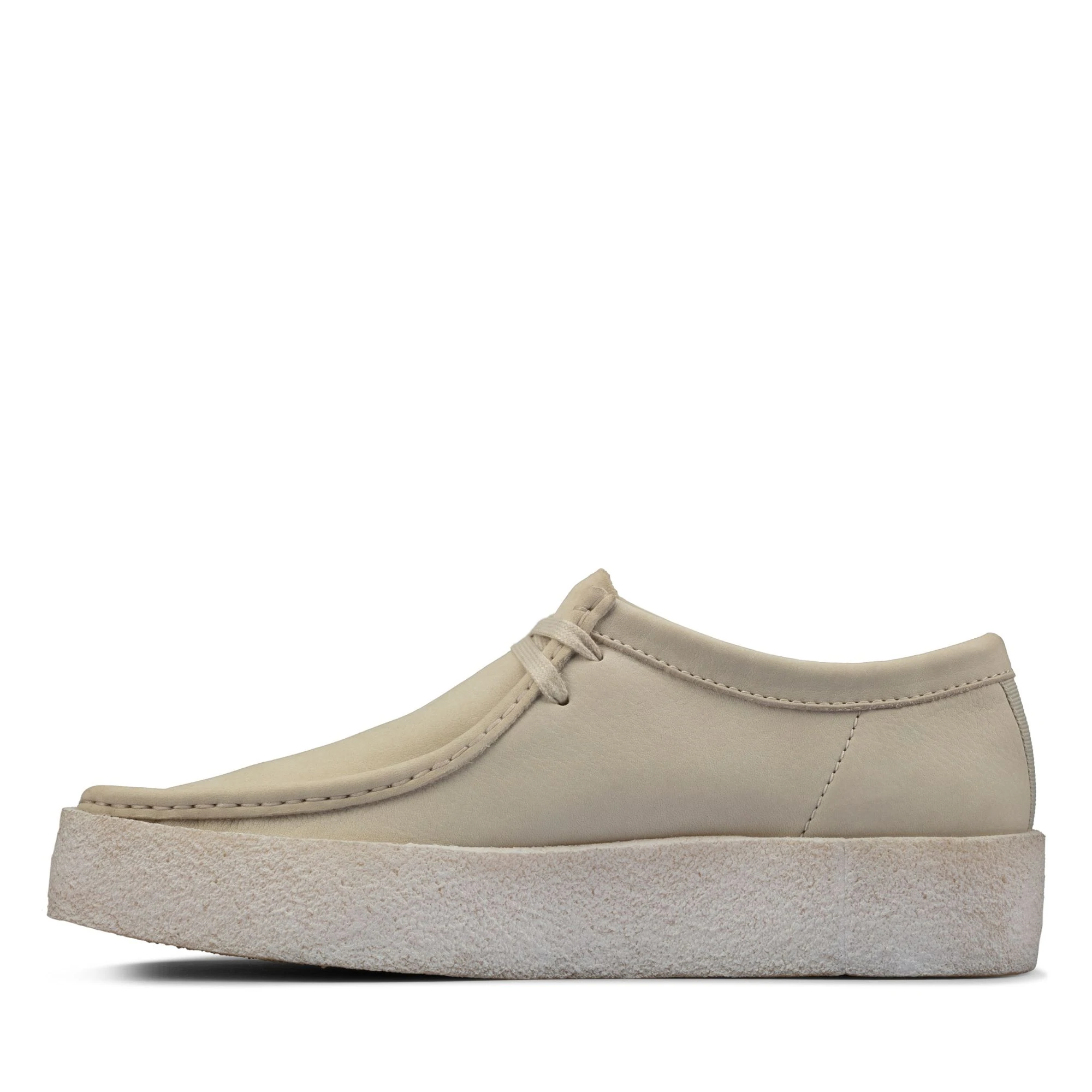 Men wallabee-cup-white-nubuck