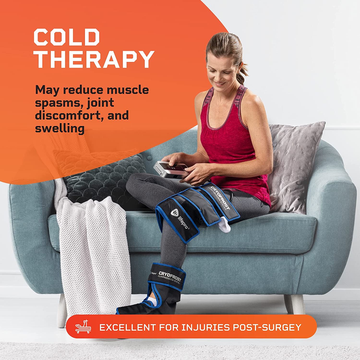 CryoFrost Compression System Blue