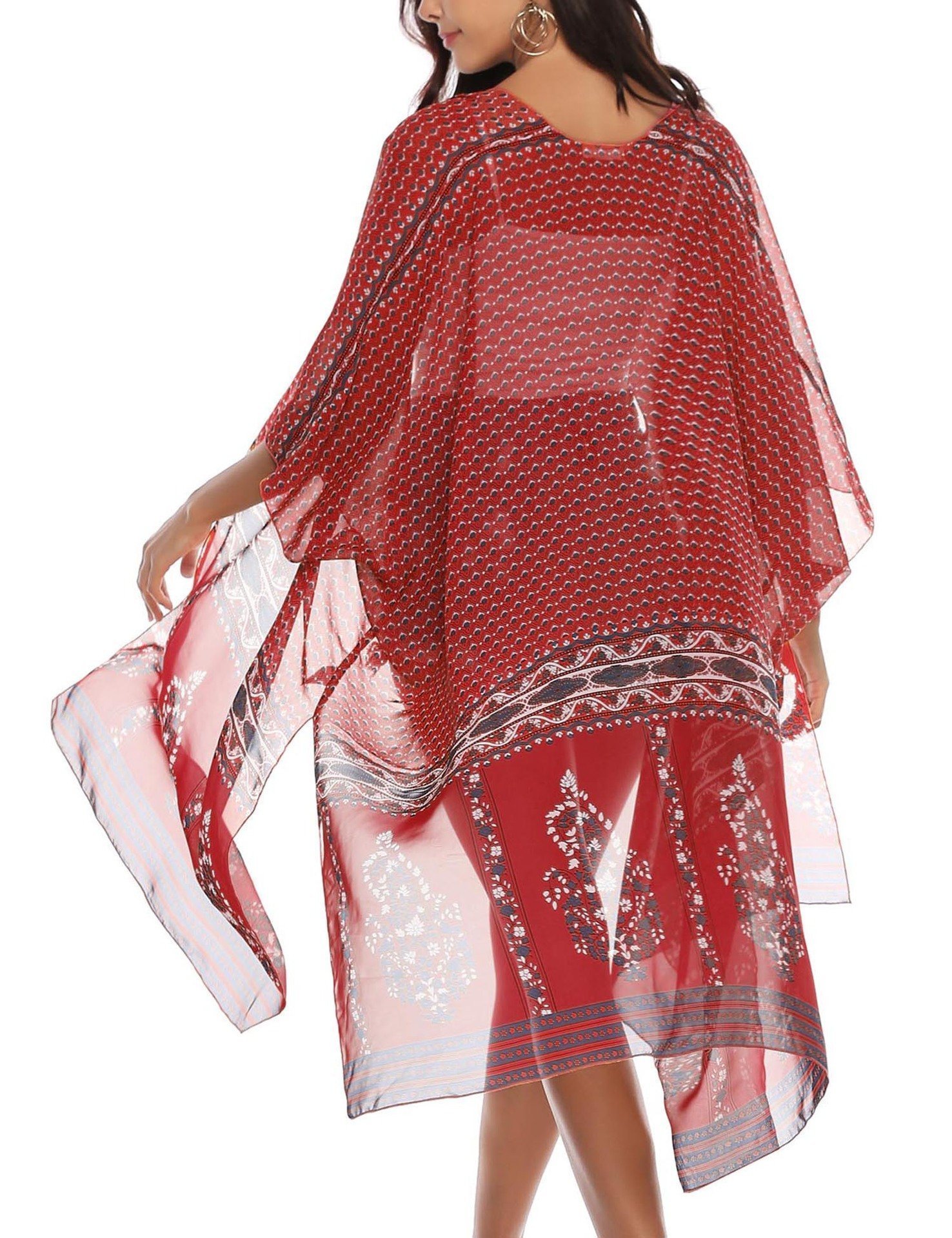 Casual Loose Sunscreen Printing Cardigan