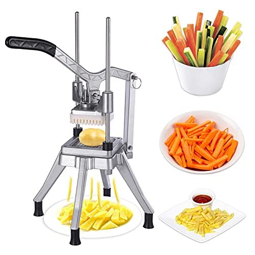 Frifer Commercial Vegetable Fruit Dicer Chopper with 3/8��� blade