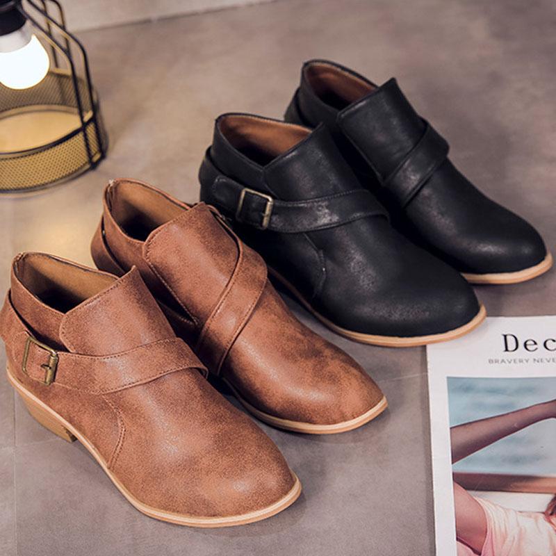 Women  Casual Outdoor Short High Heels Boots