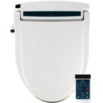 Bidet Heated Smart Toilet Seat with Unlimited Heated Water, Wireless Remote