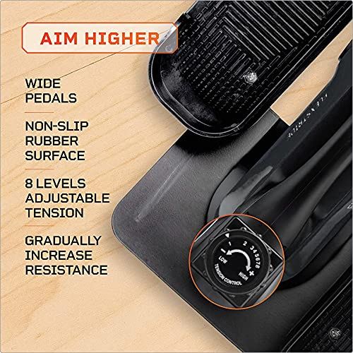 LifePro Under Desk Elliptical �C Under Desk Pedal Exerciser to Strengthen Muscles and Build Cardiovascular Fitness