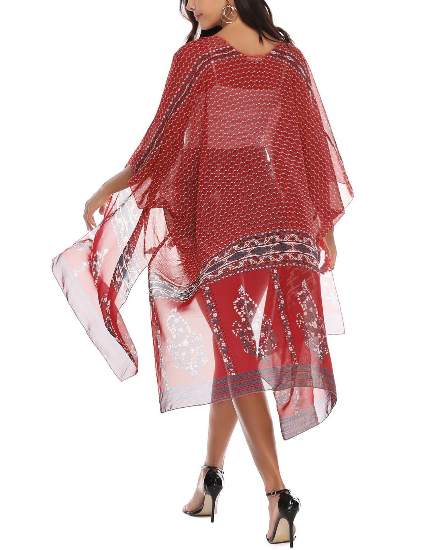 Casual Loose Sunscreen Printing Cardigan