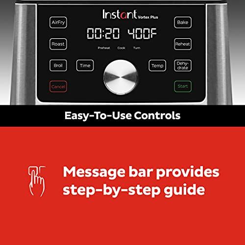 6-in-1 Air Fryer, 6 Quart, 6 One-Touch Programs, Air Fry