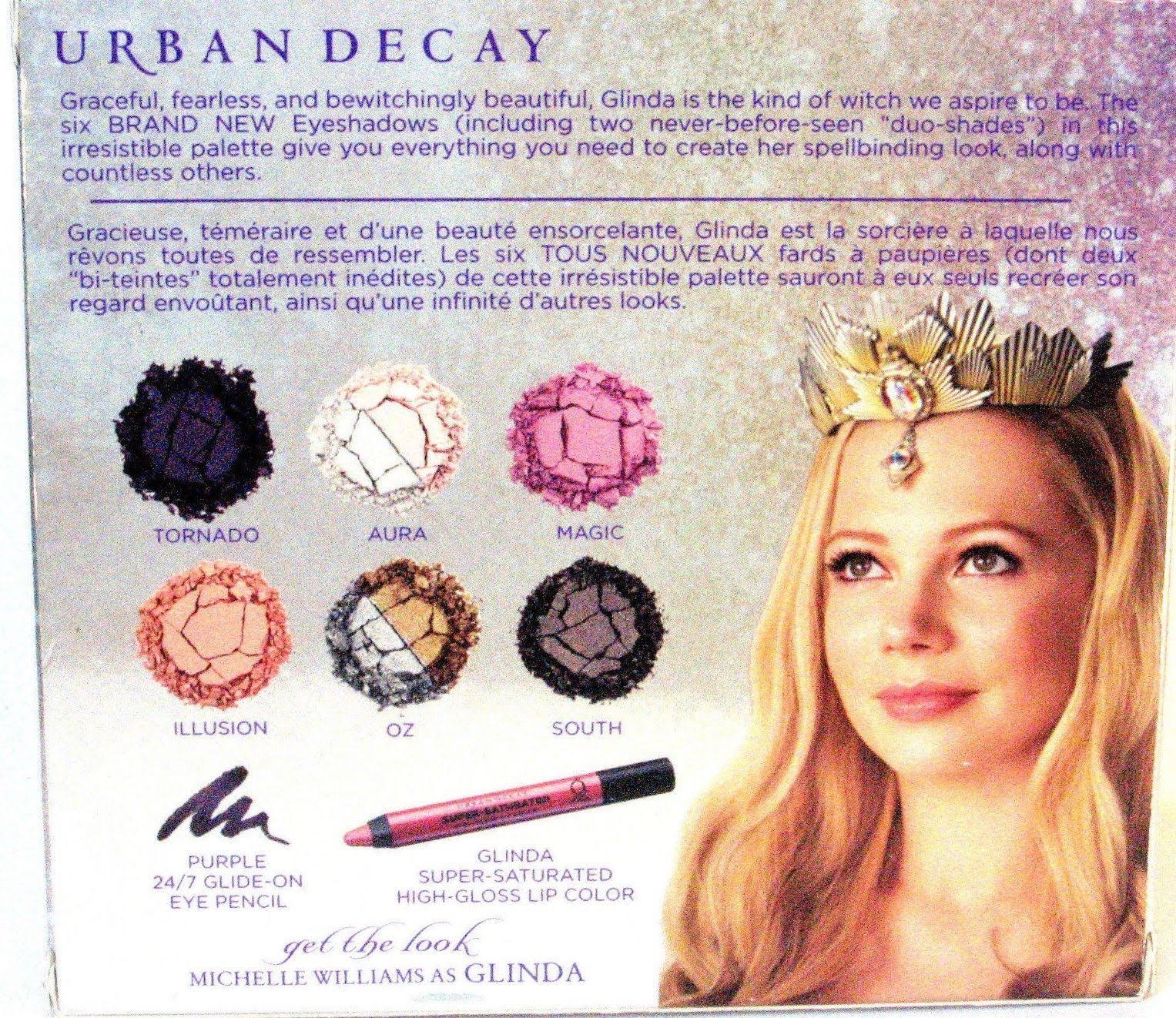 Urban Decay, oz The Great and Powerful Glinda Palette