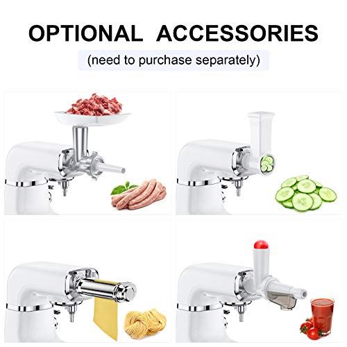 Electric Stand Mixer, UTALENT 6 Adjustable Speeds Automatic Tilt-Head