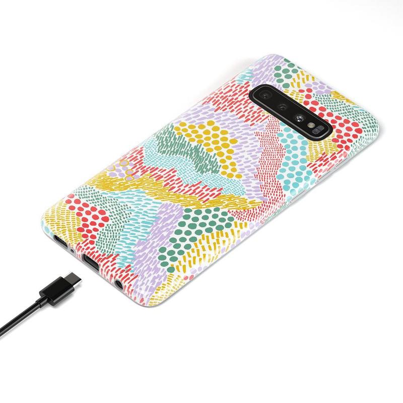 Copy Copy Color Me Happy | Pattern Colorblock Samsung Case