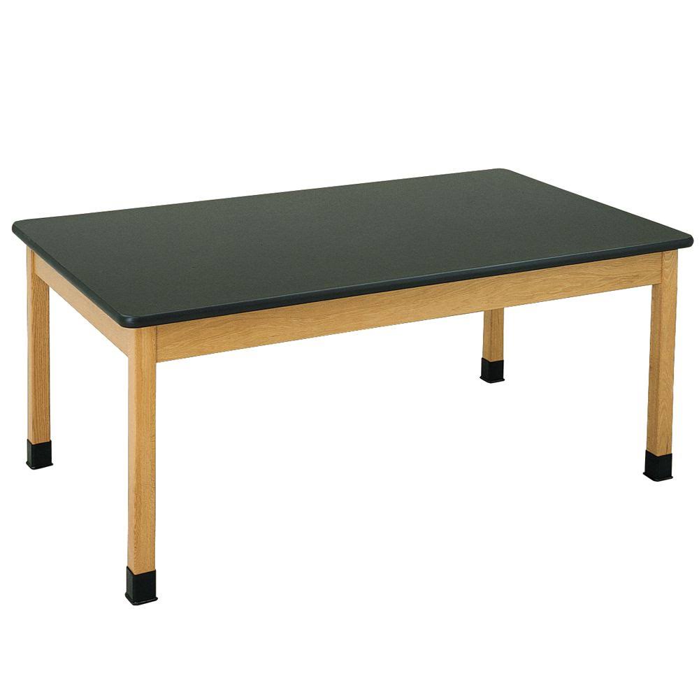 Diversified Woodcrafts Plain Apron Science Table with Plastic Laminate Top