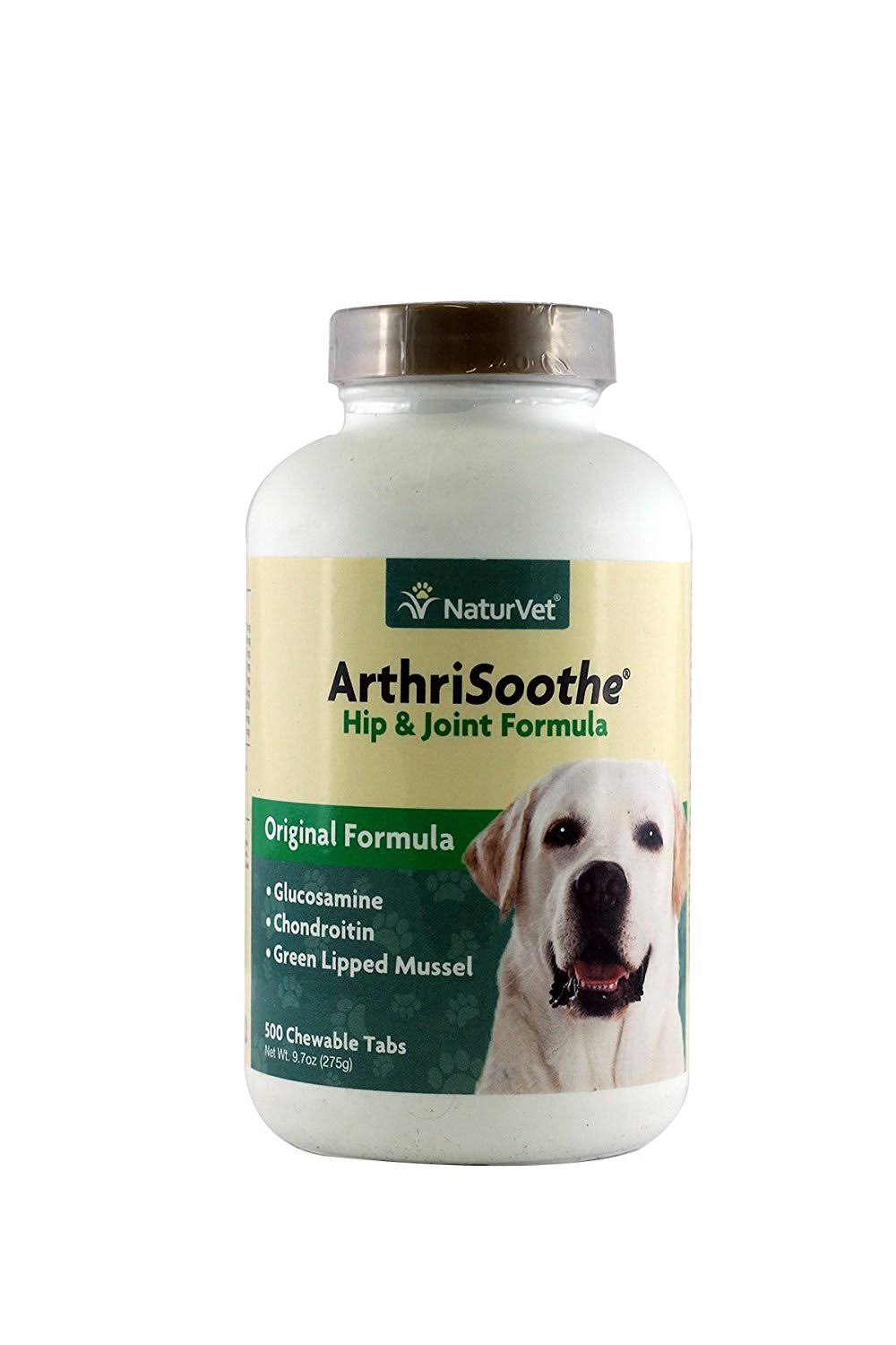 NaturVet ArthriSoothe Hip Joint Formula (500 Tabs)