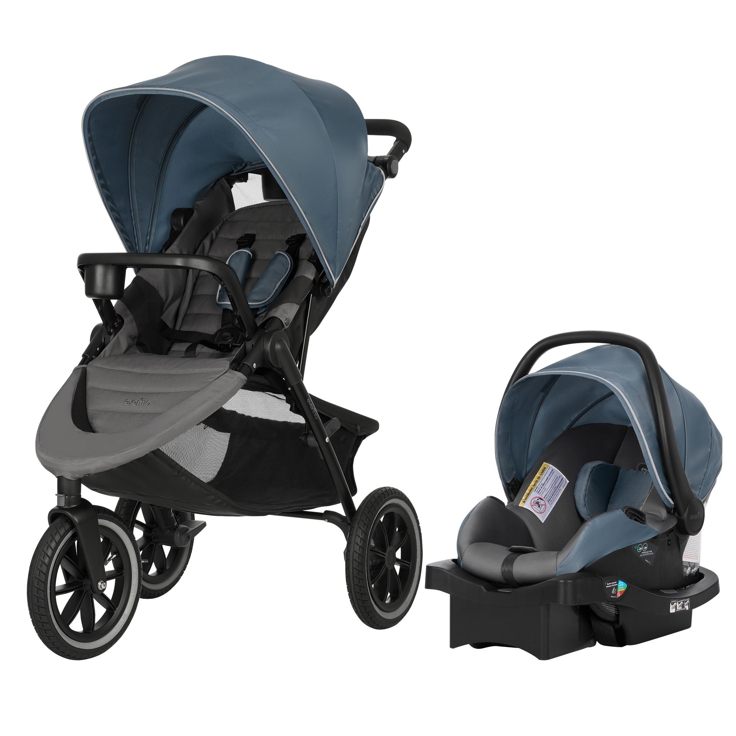 Folio3 Jog & Stroll Travel System with LiteMax Infant Car Seat