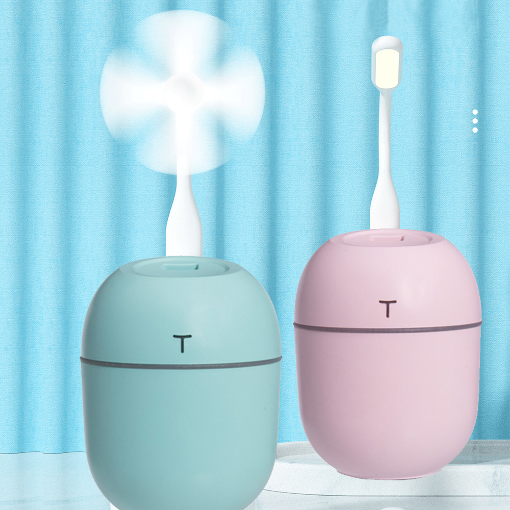 200ML Mini Ultrasonic Air Humidifier Romantic Light USB Essential Oil Diffuser Car Purifier Aroma Anion Mist Maker With LED Lamp