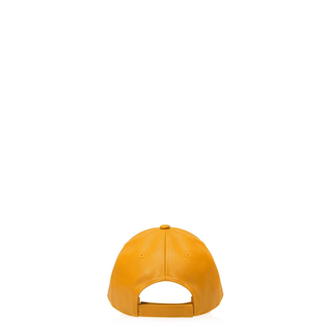 Logo Embossed Hat - Mustard