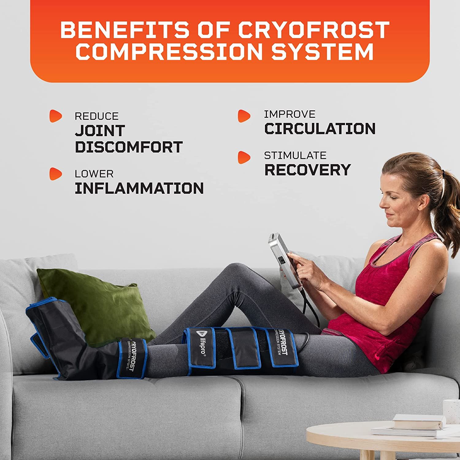 CryoFrost Compression System Blue