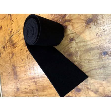 18 oz Marine Trailer Bunk Carpet - Black - 12 inchx50&