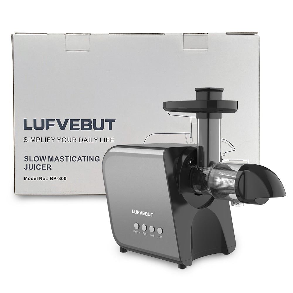 Juicer Electric High Nutrition Vegetables And Fruits Slow Blender Soft And Hard Modes