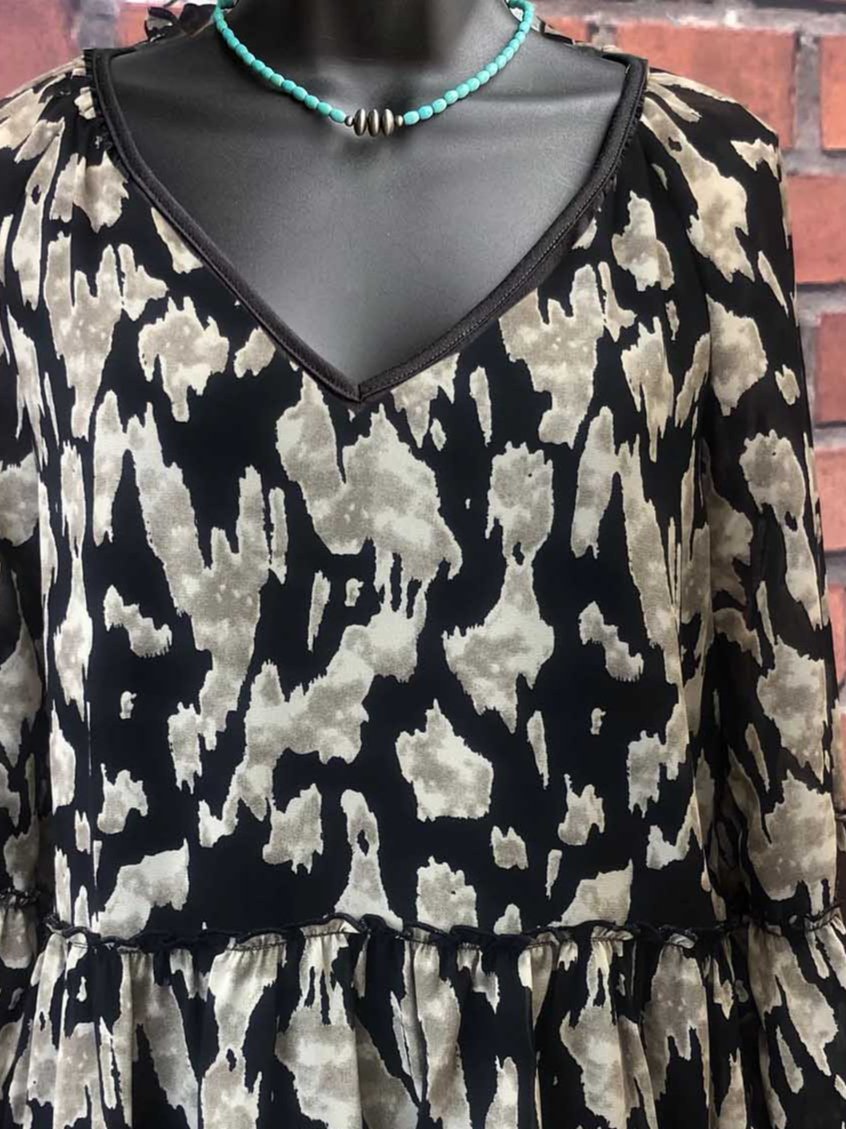 Floral Holiday Cotton-Blend Shirts & Tops