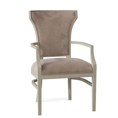 Powell Upholstered Wingback Arm Chair Fairfield Chair Pink/Brown