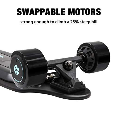 SKATEBOLT Electric Skateboard Longboard with Remote Controller, 25 MPH Top Speed