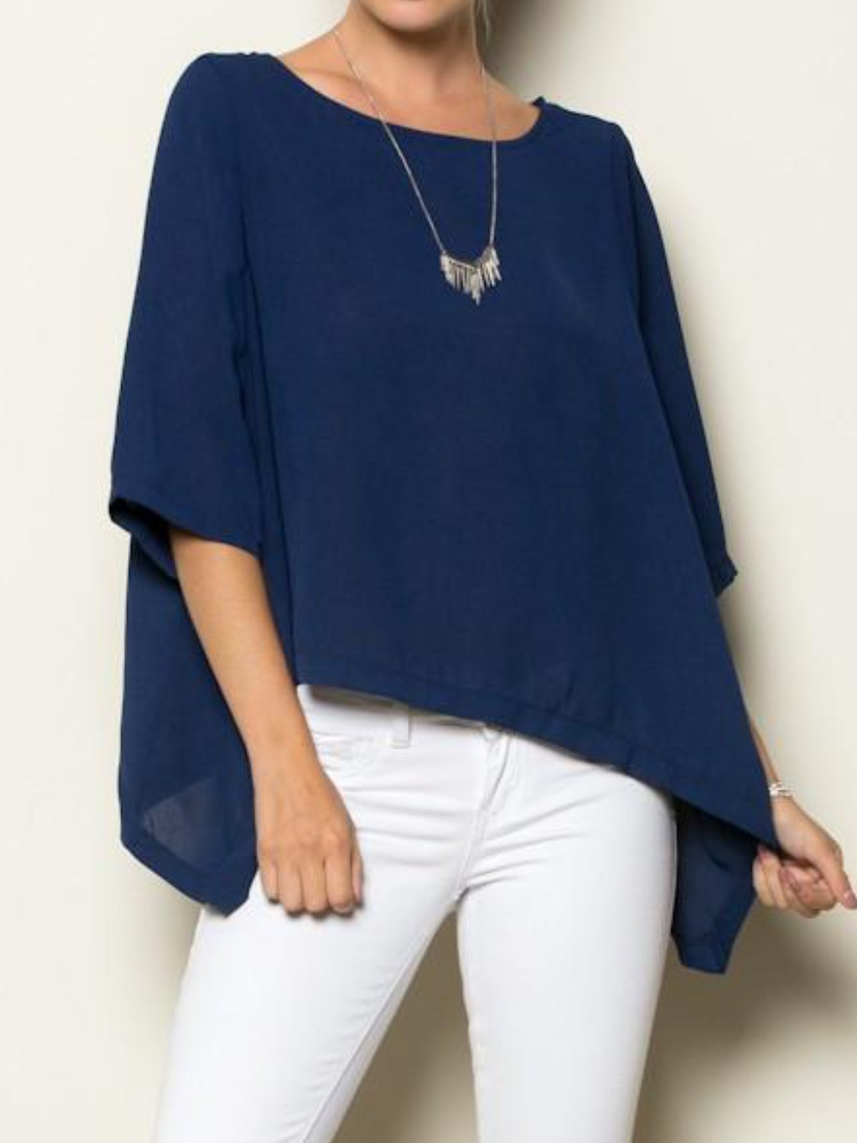 Women Casual Tops Tunic Blouse Shirt
