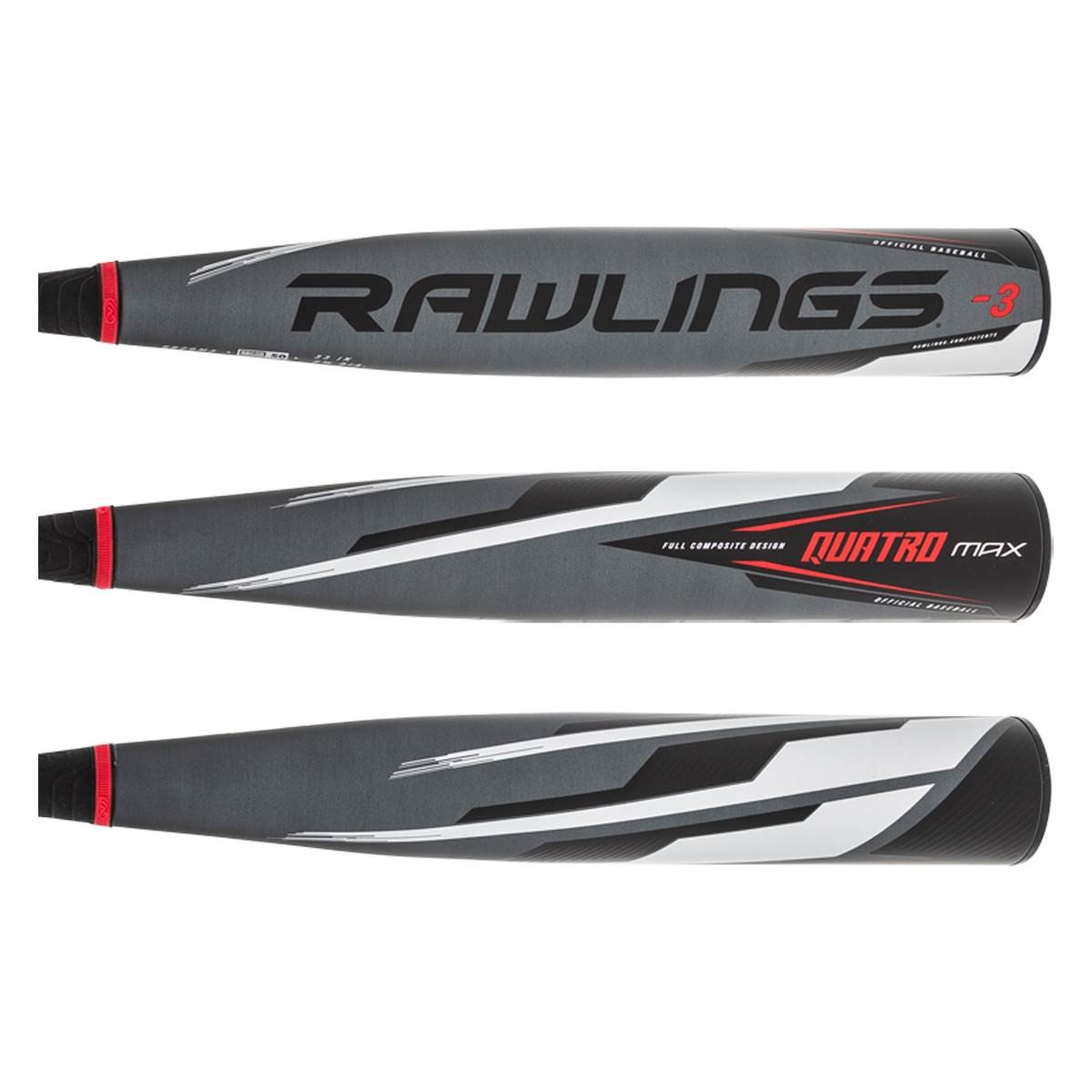2022 Rawlings Quatro Pro MAX BBCOR Baseball Bat: BB2QM3