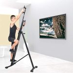 MOORRLII Vertical Climbers, Stepping Vertical Climbers, Fitness Steppers, Fitness Equipment for Home Climbing- Black